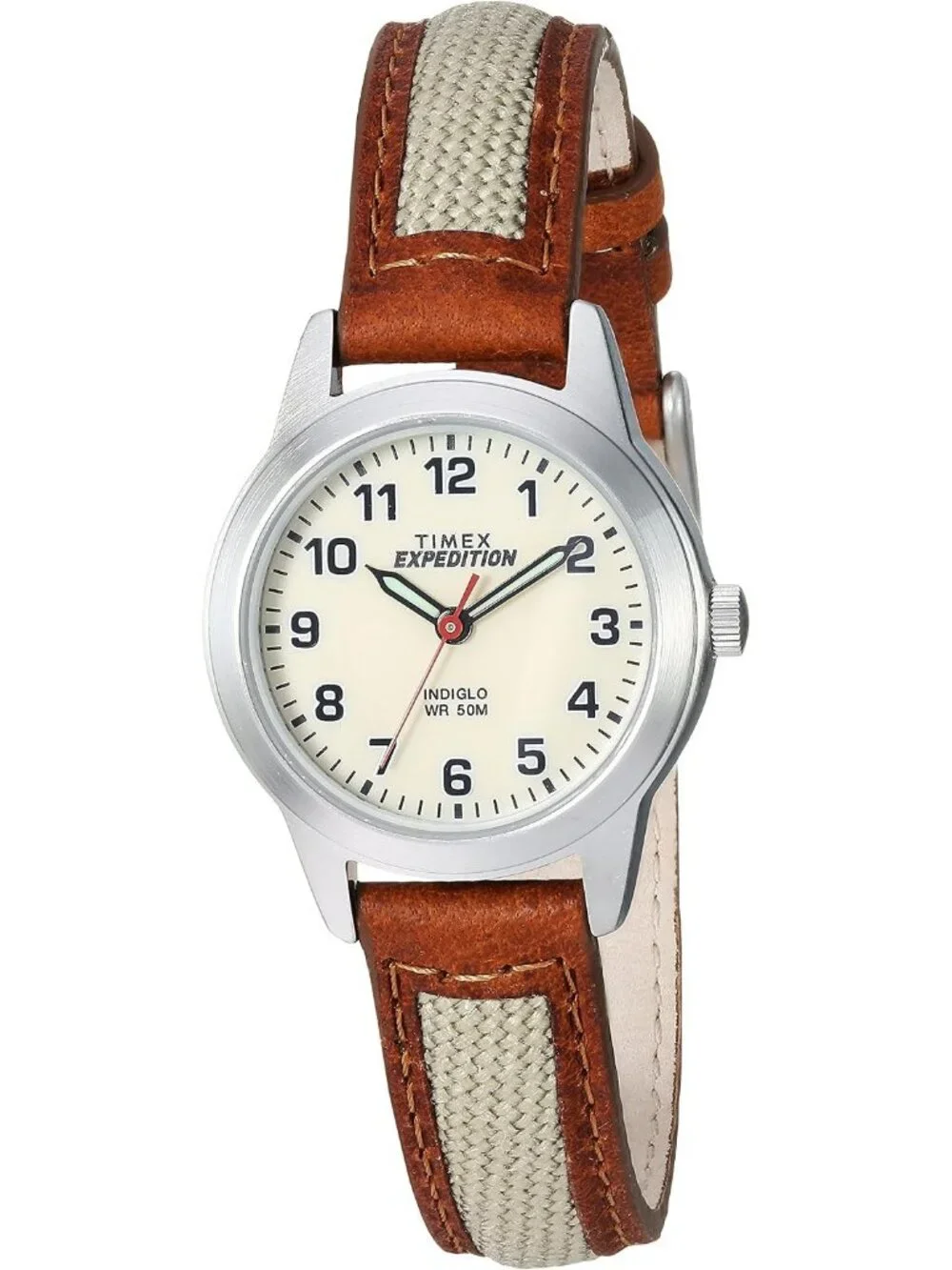 Women's Brown/Natural Expedition Metal Field Mini 26mm Classic Wrist Watches